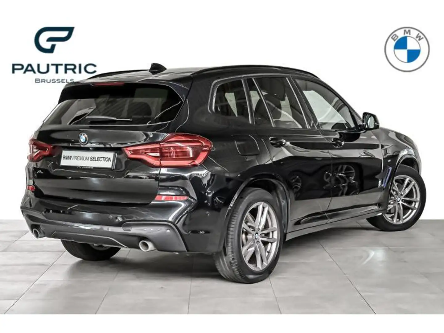 BMW X3 18d sDrive - 2ans/jaar garantie NEW PRICE €60.84 Zwart - 2