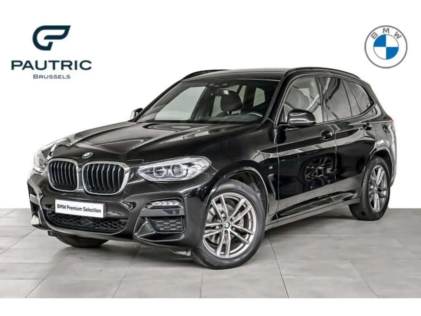 BMW X3 18d sDrive - 2ans/jaar garantie NEW PRICE €60.84 Zwart - 1