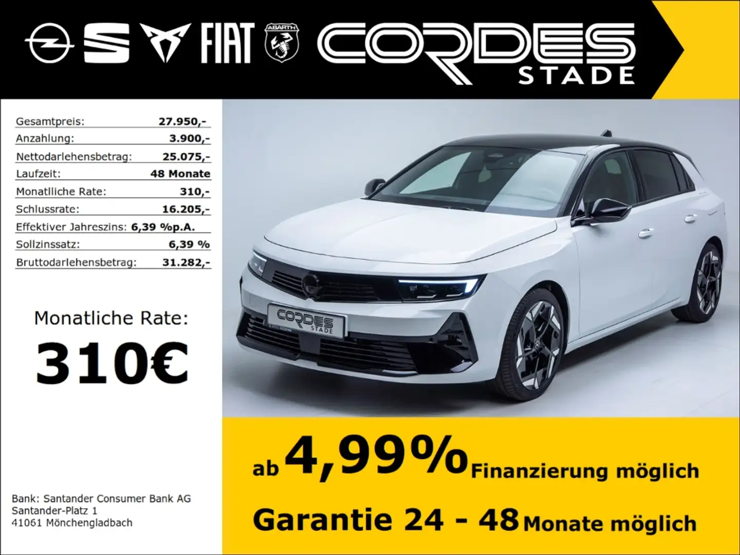 Opel Astra GSe Plug-in-Hybrid, HUD, Matrix, Kamera (C525E) Fehér - 1