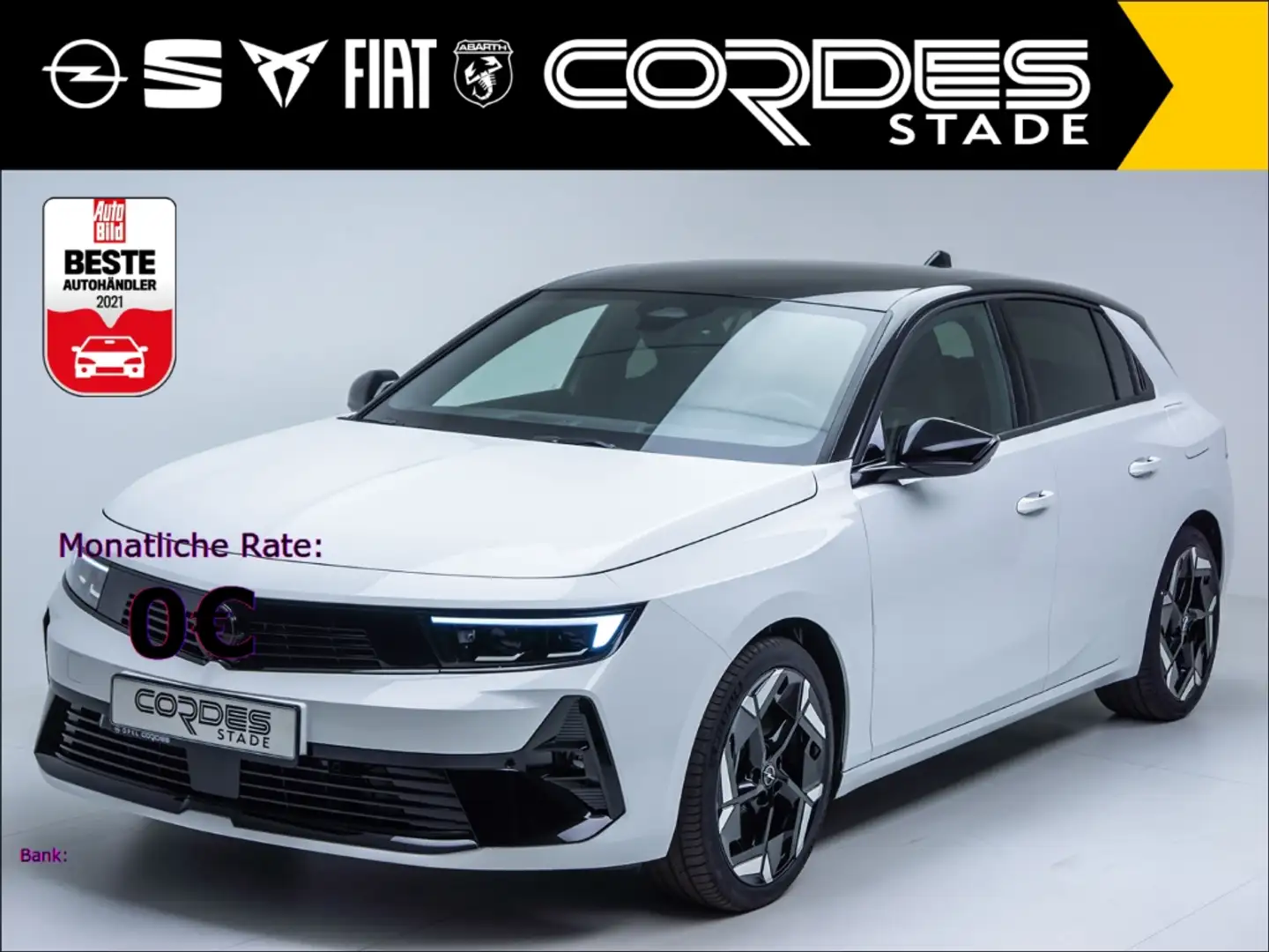 Opel Astra GSe Plug-in-Hybrid, HUD, Matrix, Kamera (18) Blanc - 2