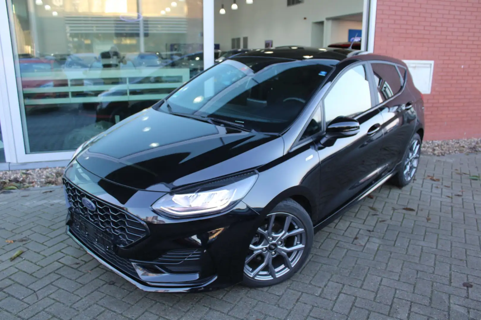 Ford Fiesta 1.0 EcoBoost 125 PK Hybrid ST-Line | Winterpack | Noir - 2
