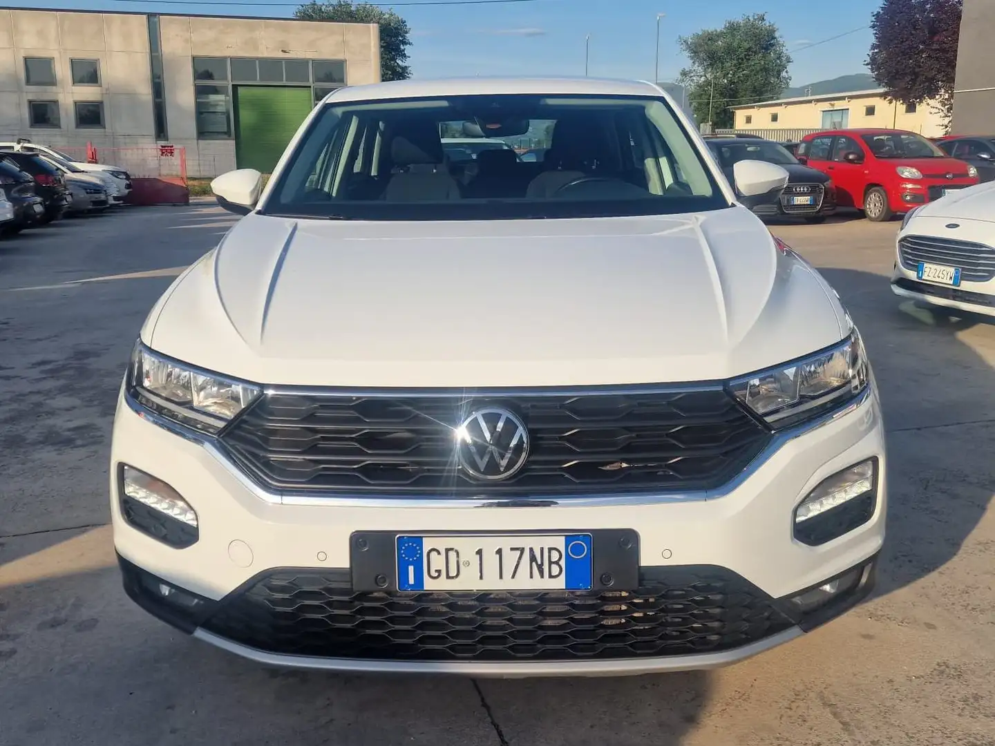 Volkswagen T-Roc T-Roc 2.0 tdi Style115cv UFFICIALE KM CERTIFICATI Blanc - 2