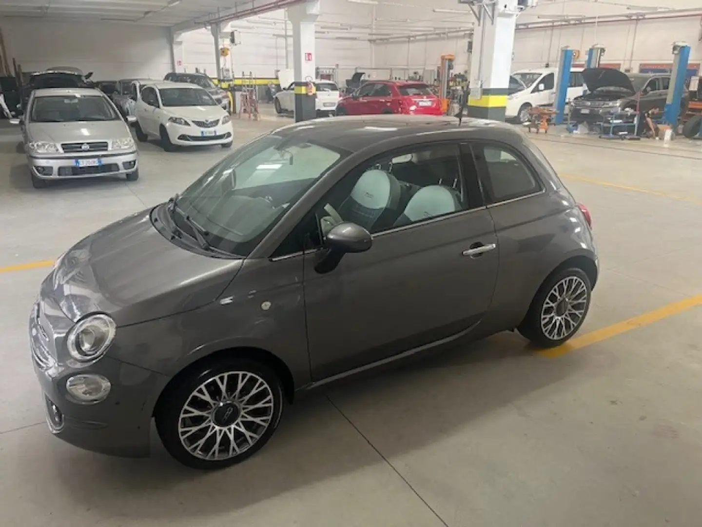 Fiat 500 1.2 Lounge Grigio - 2