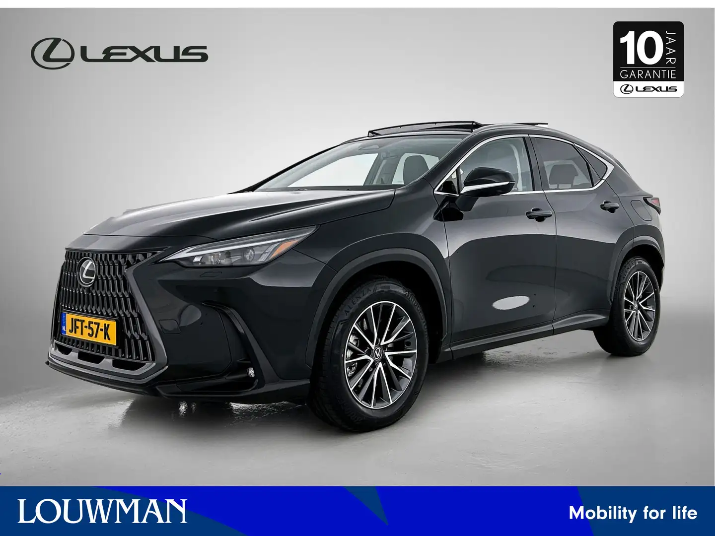 Lexus NX 450h+ AWD Luxury Line | Navigatie | Panoramadak | 360 Ca Zwart - 1