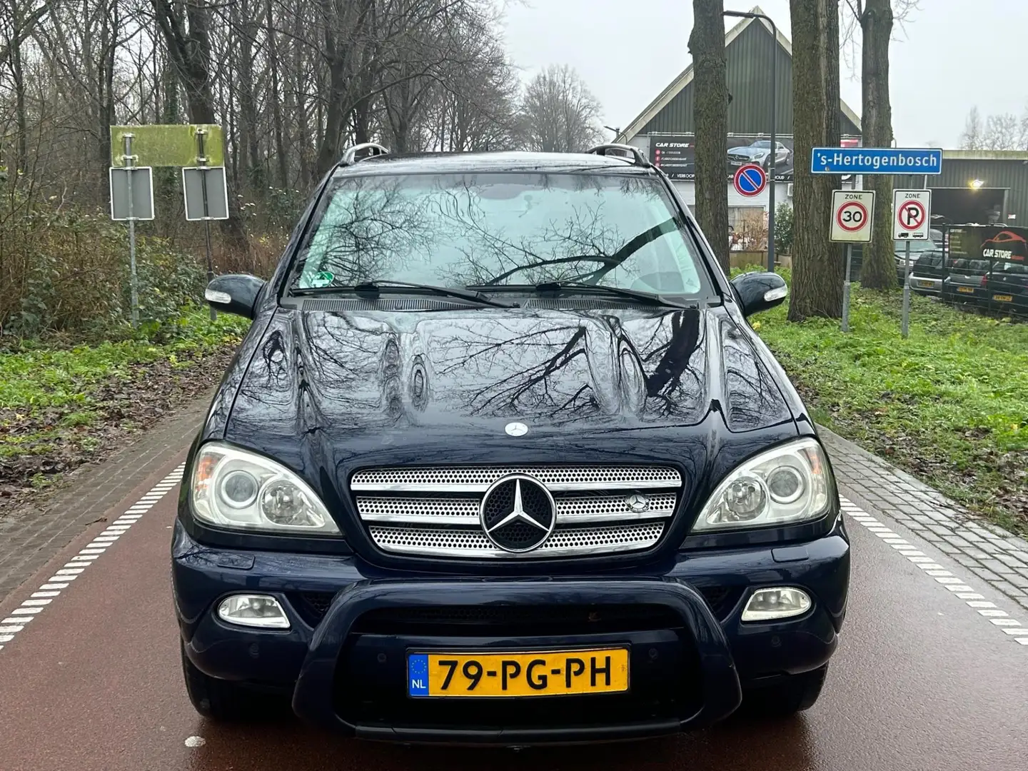 Mercedes-Benz ML 350 M-klasse Special Edition AUTOMAAT!LEDER!NAVI!XENON Blauw - 2