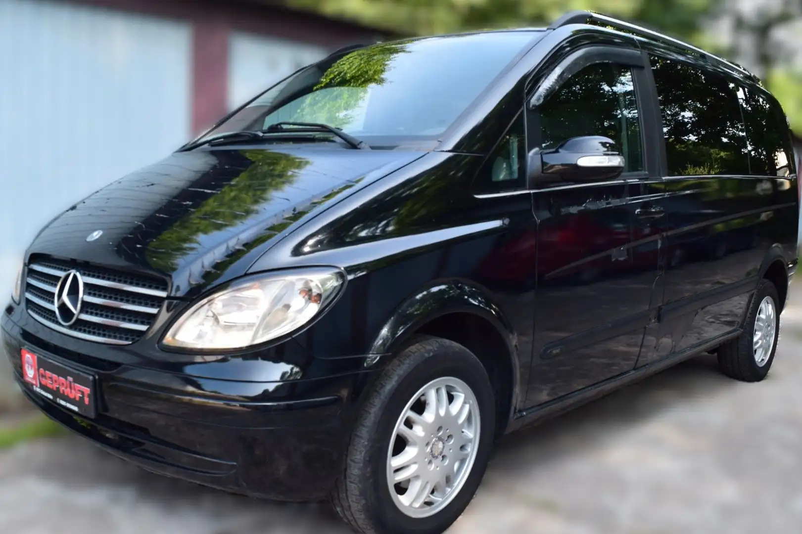 Mercedes-Benz Viano 2.0 CDI kompakt,6-Sitze,Alu,Klima,Navi,AHK Чёрный - 1