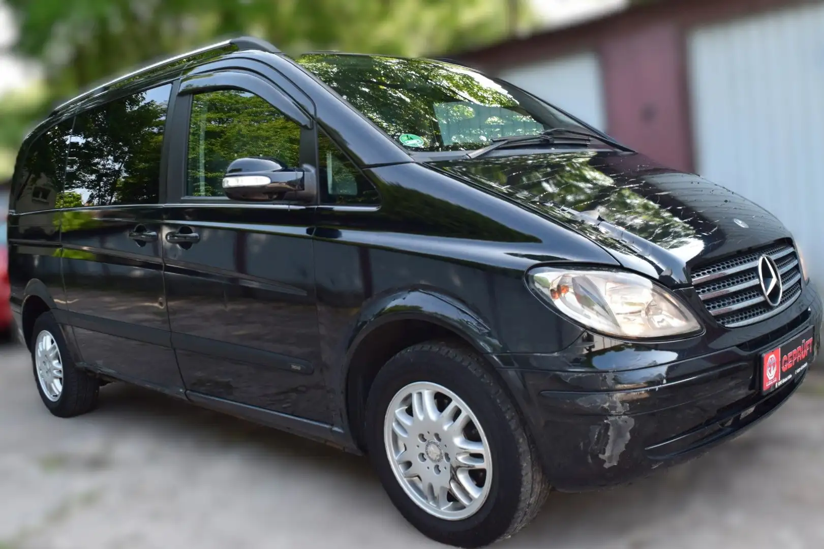 Mercedes-Benz Viano 2.0 CDI kompakt,6-Sitze,Alu,Klima,Navi,AHK Чёрный - 2