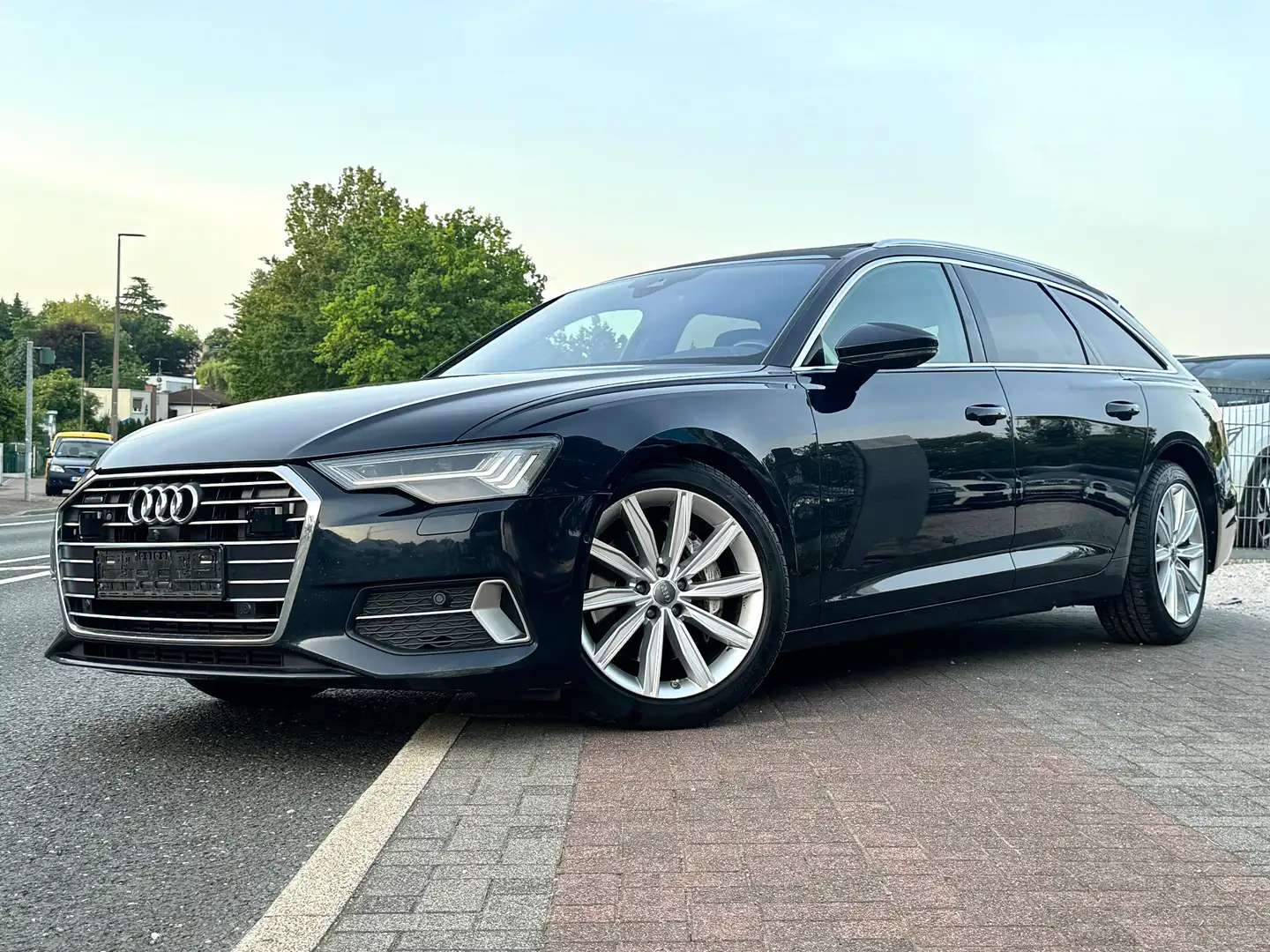 Audi A6 50 TDI quattro sport FullOption VollEXTRAS 360° Bleu - 1