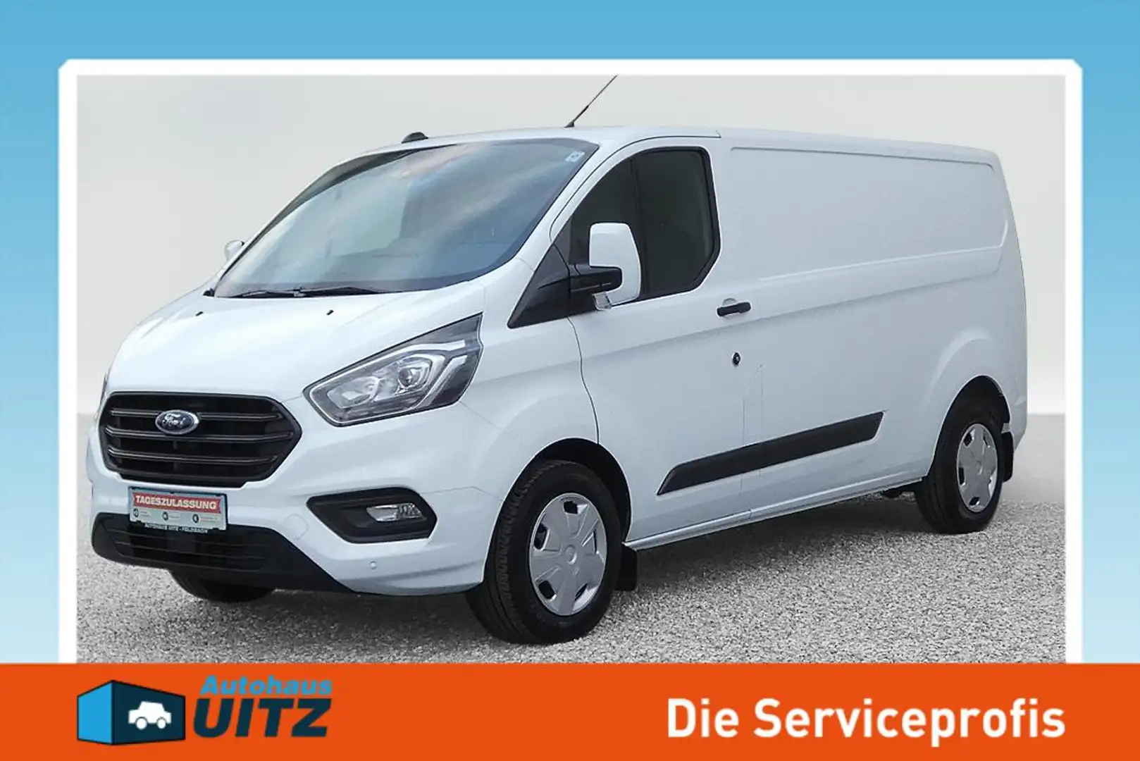 Ford Transit Custom KA L2H1 320 Trend +Klima+Temp+PDC Weiß - 1