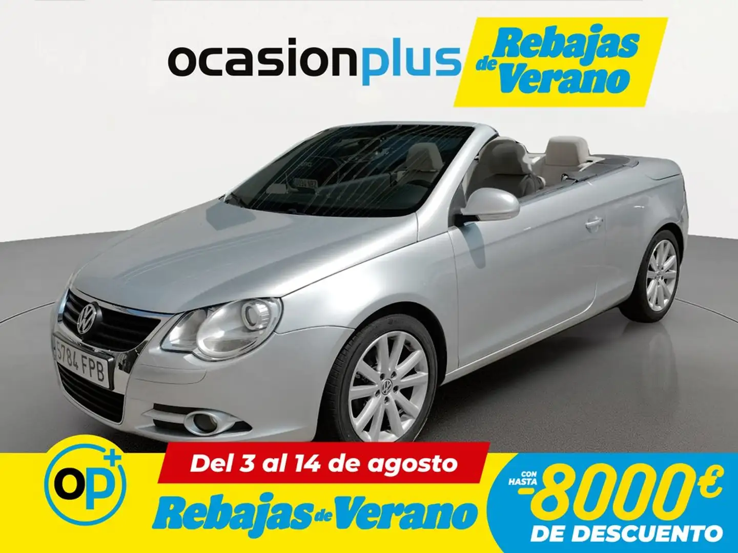 Volkswagen Eos 2.0 FSI Gris - 1