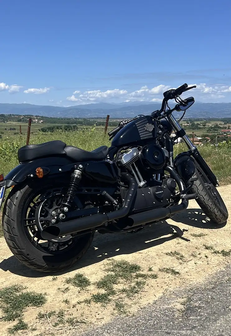 Harley-Davidson Sportster Forty Eight Harley Davidson Sportster 1200 Forty- Eight 48 Negru - 1