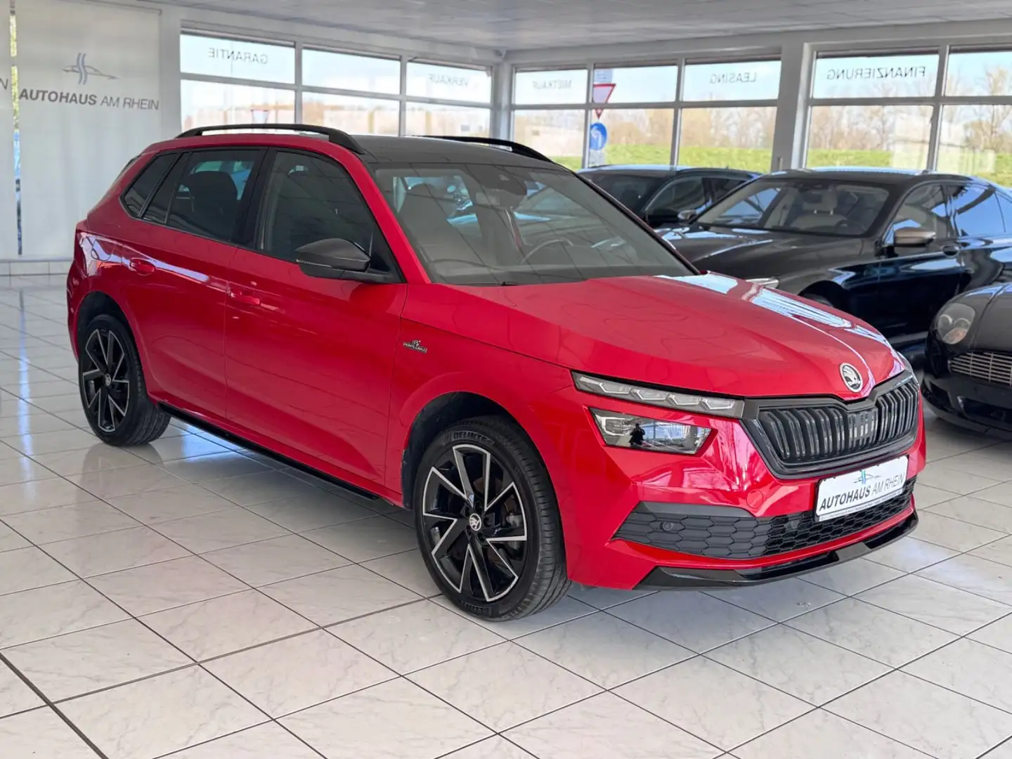 Skoda Kamiq Monte Carlo+Automatik+Kamera+KeylessGo+ACC Rouge - 1