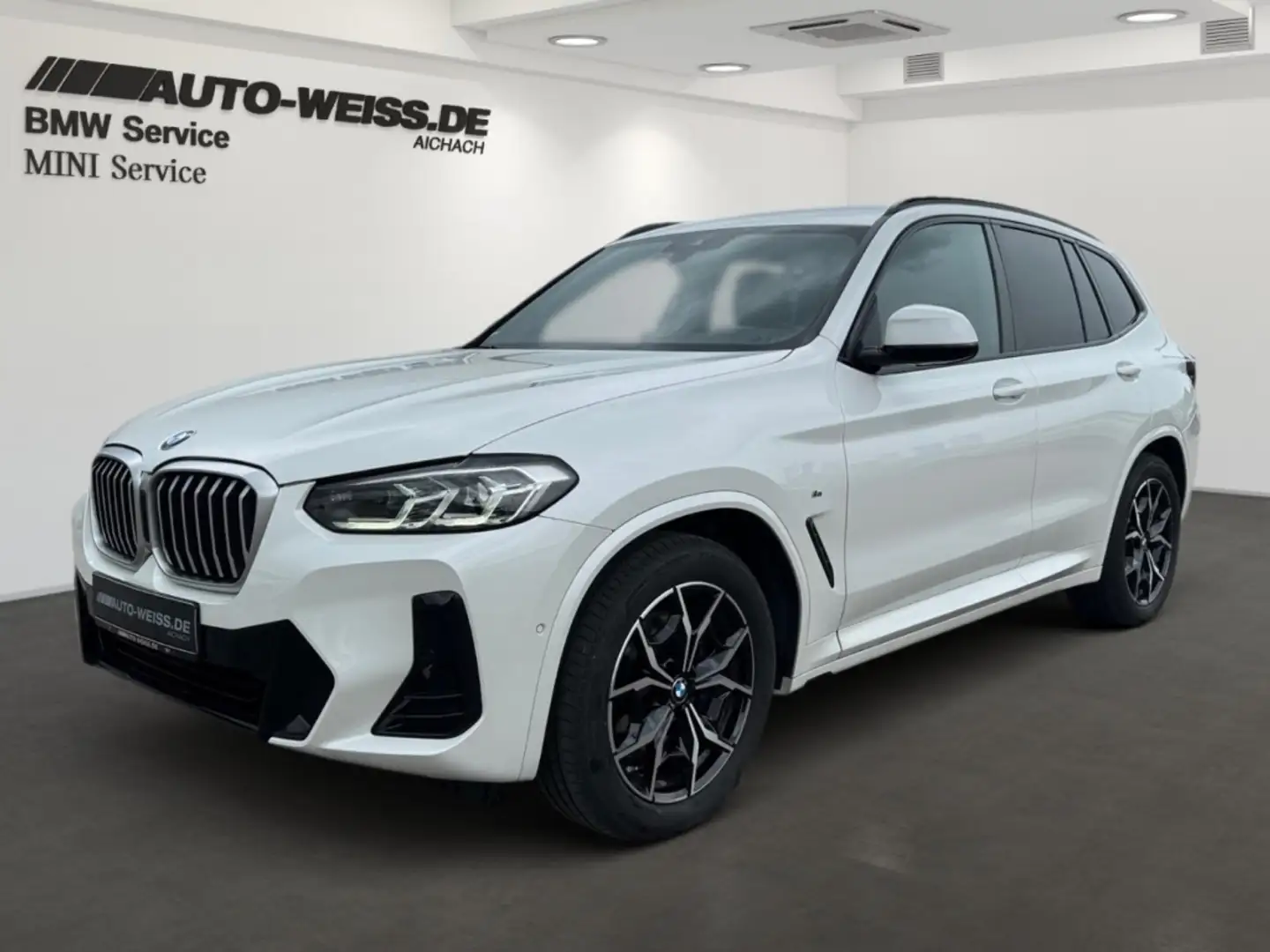 BMW X3 30xd M SPORT+LEDER+ADAP-LED+M-BREMSE+HIFI+AHK Weiß - 1