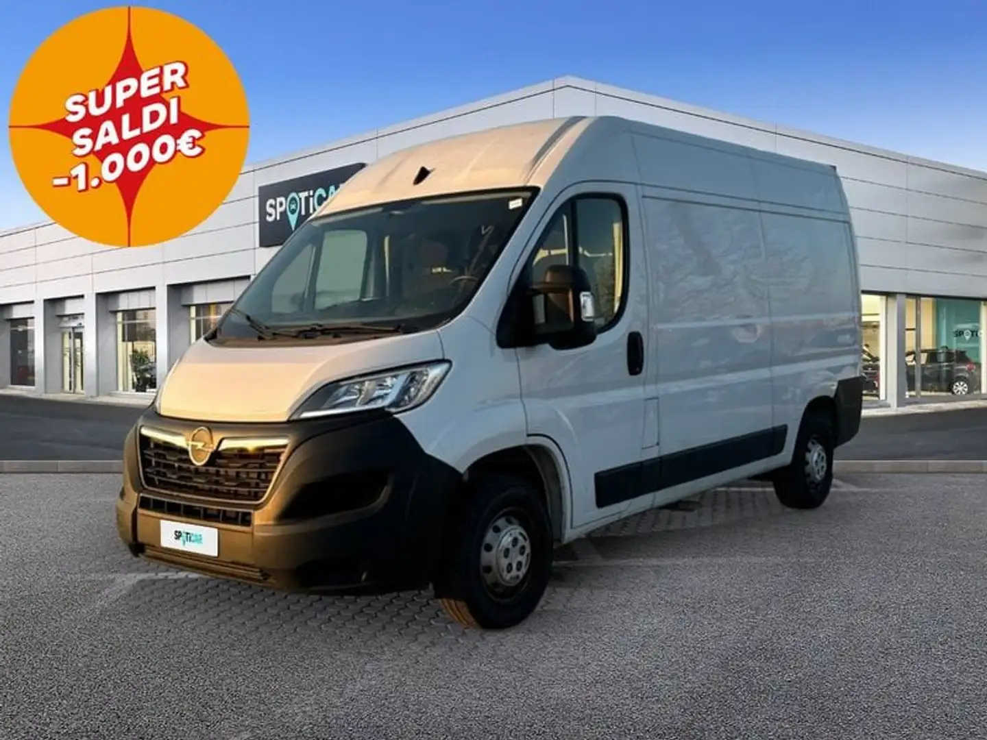 Opel Movano Cass. Al. 35 L2 BlueHDi 140 S&S Bianco - 1