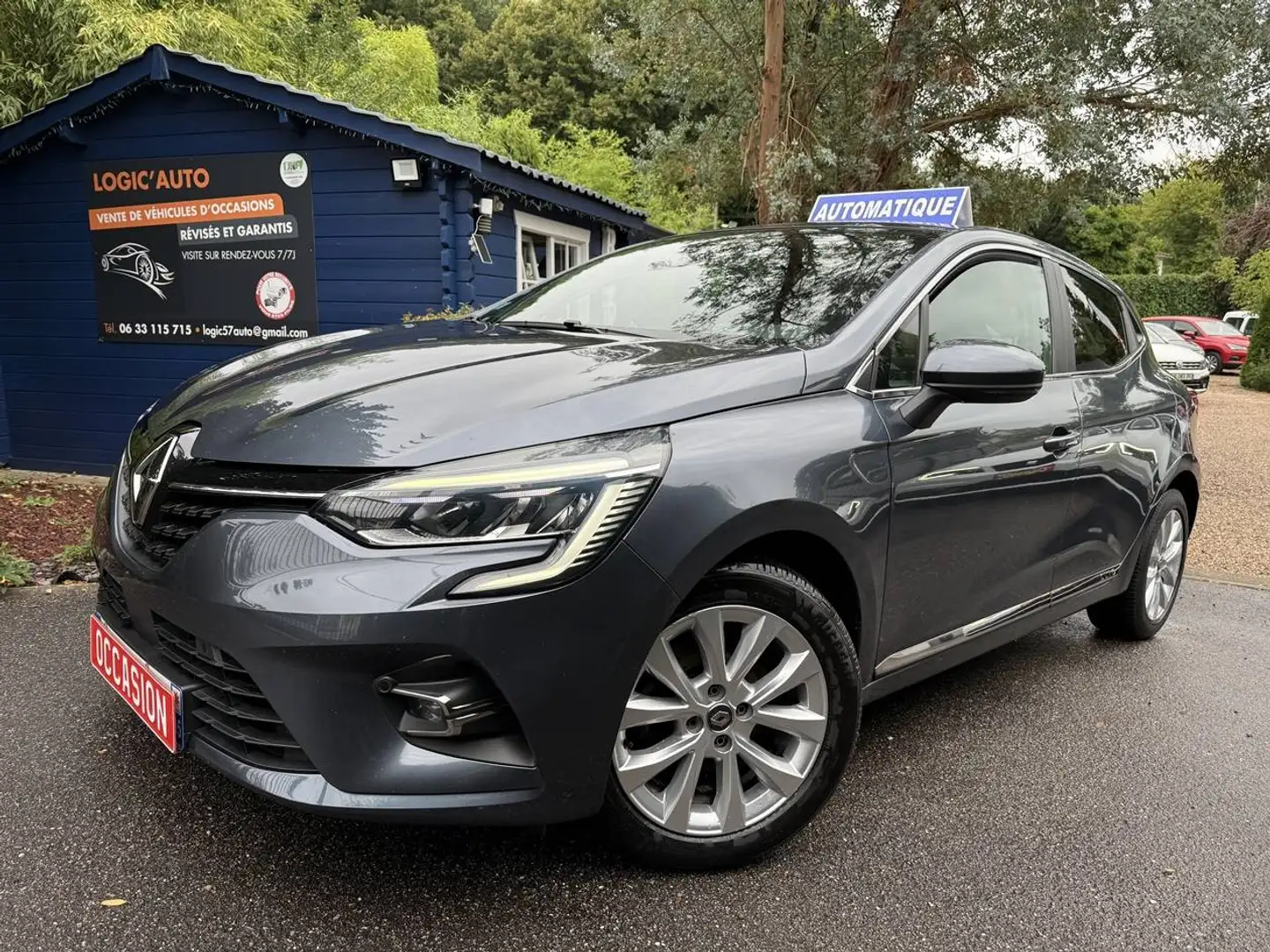 Renault Clio 1.3 TCE 130 INTENSE BA CAMERA Gris - 2