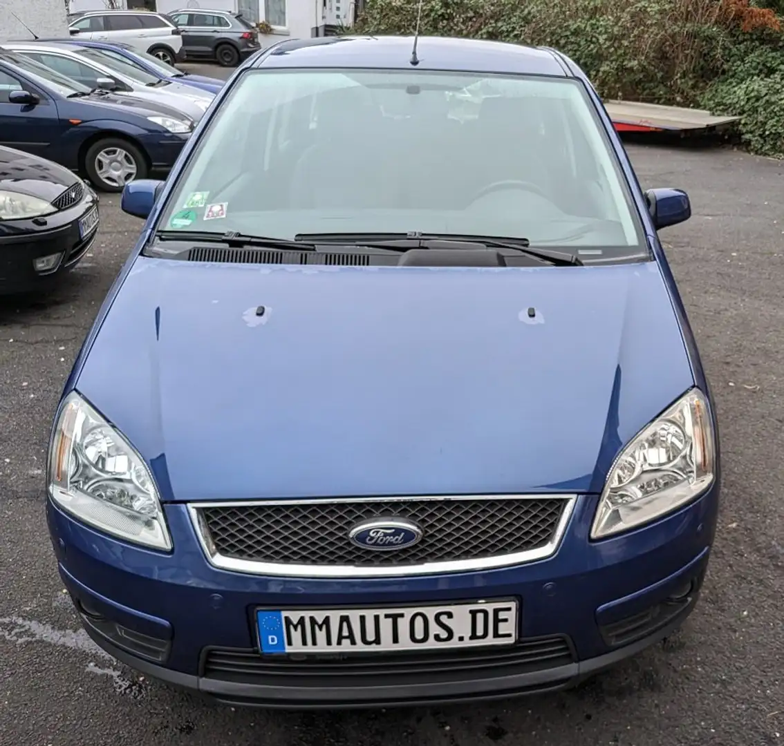 Ford Focus C-Max C-Max 1.8 Ghia WERKSTATTGEPRÜFT TÜV NEU Blau - 2