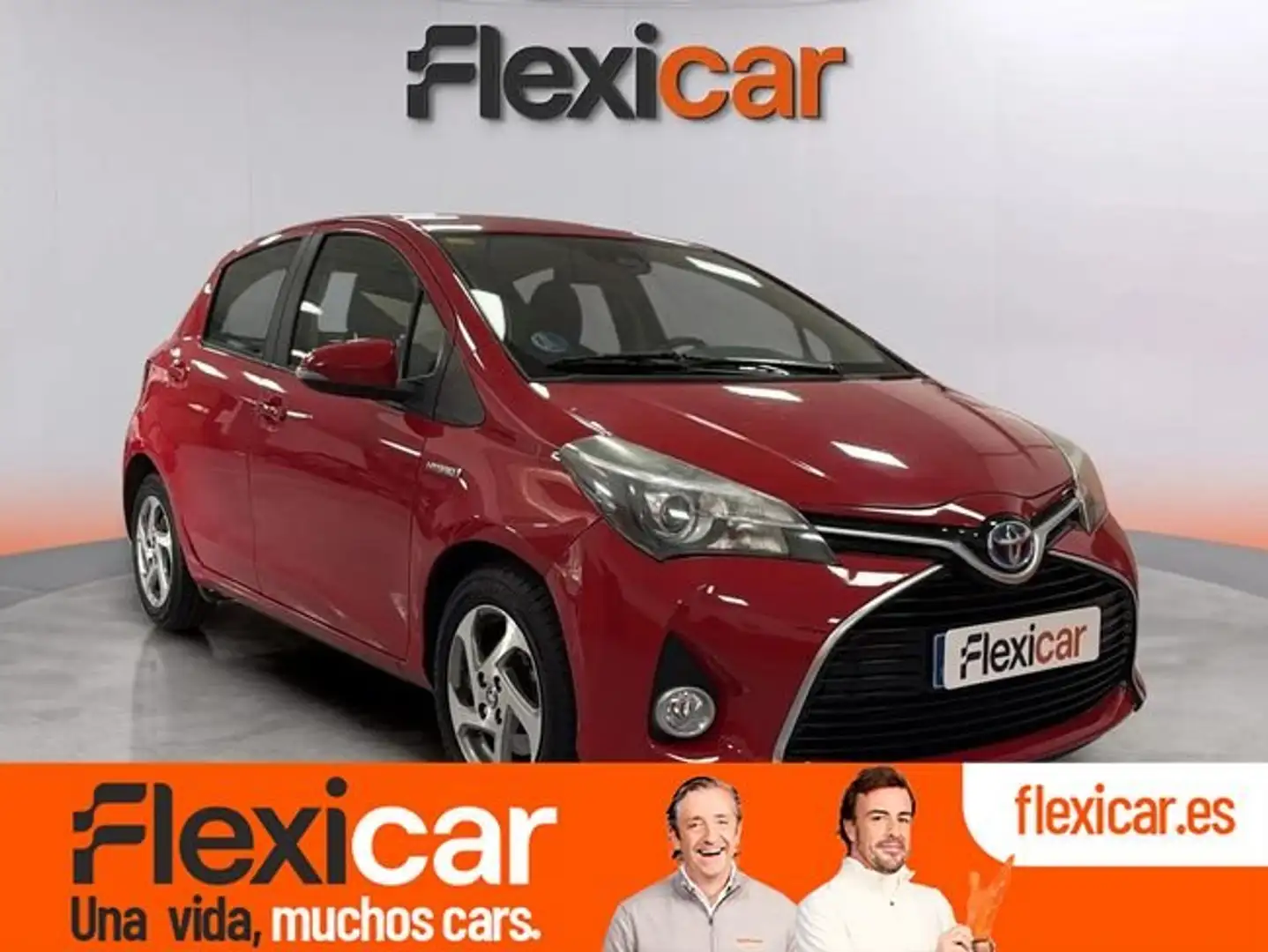 Toyota Yaris HSD 1.5 Active Rojo - 1