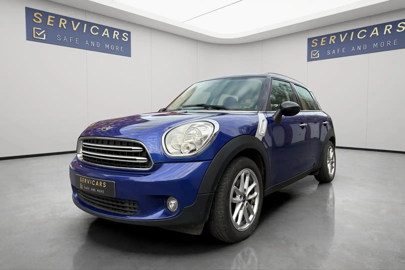 MINI Cooper D Countryman 1.6D / RADAR / BLUETOOTH / CUIR / GARANTIE 12 MOIS Bleu - 1