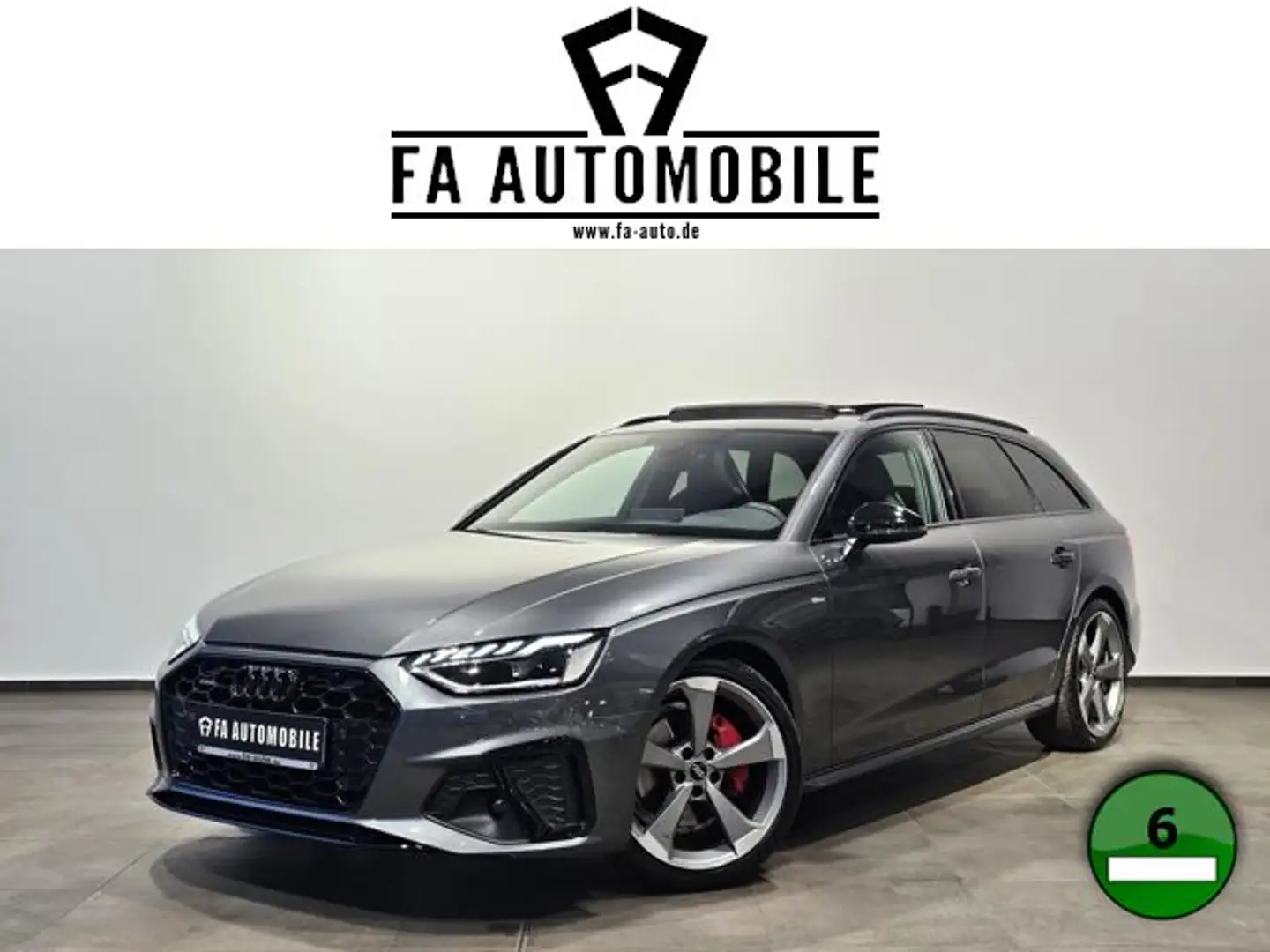 Audi A4 2x S Line Competition Pano Kamera Head Up 19" Gri - 1