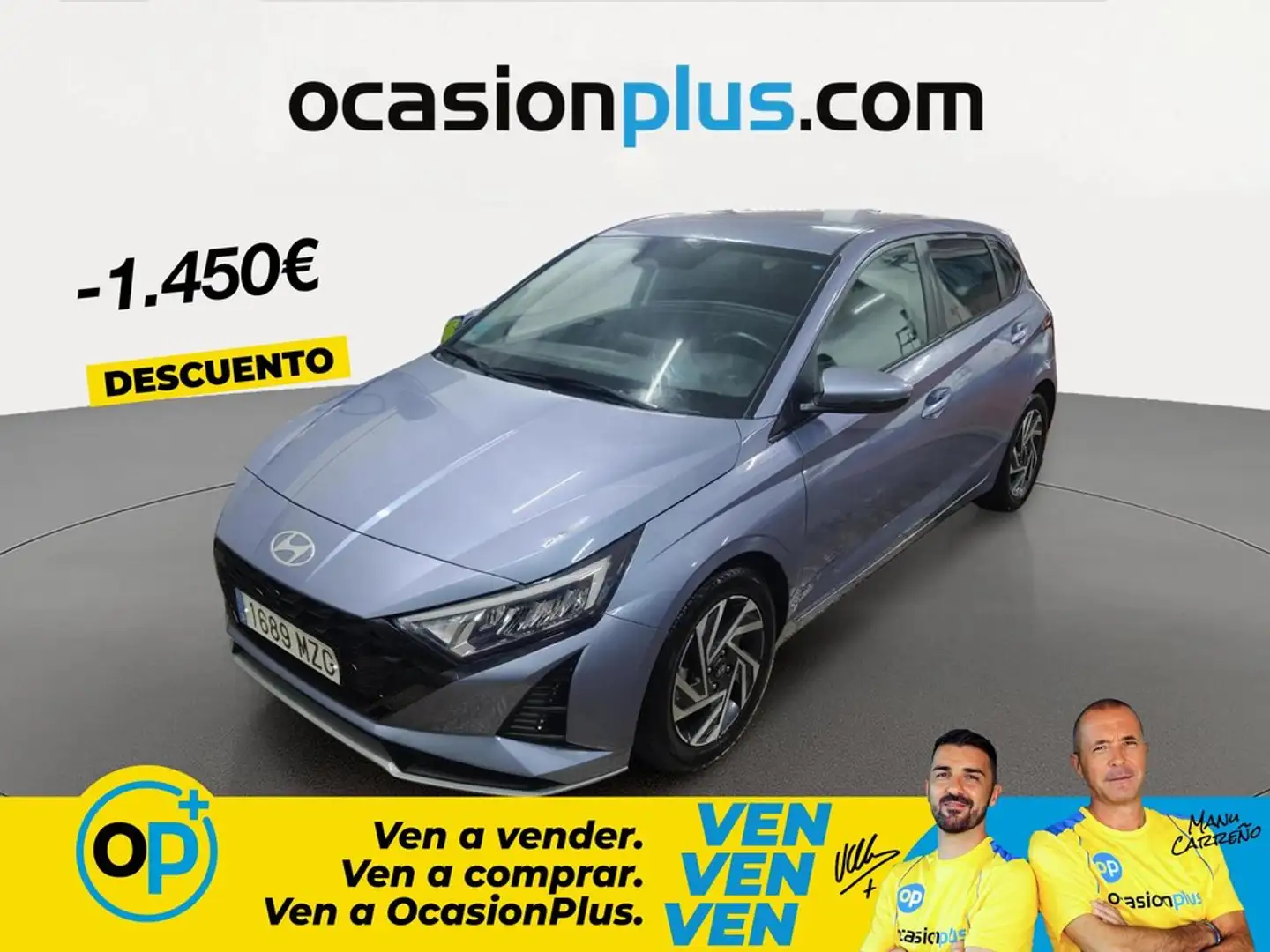 Hyundai i20 1.0 TGDI Klass 100 Azul - 1
