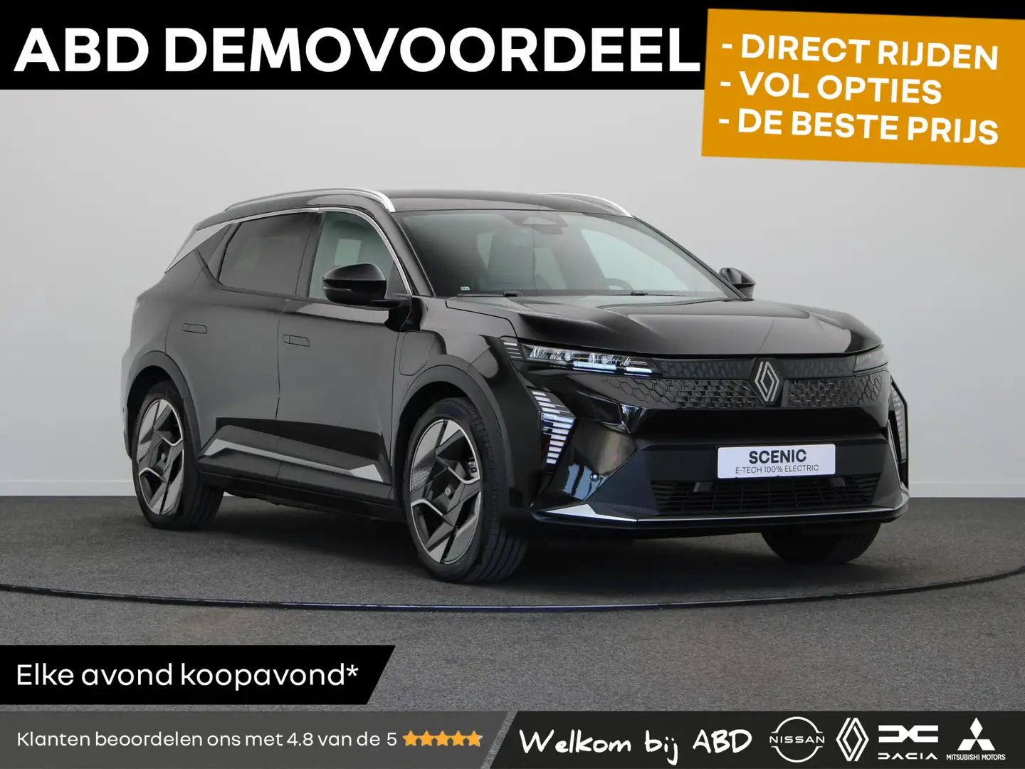 Renault Scenic E-Tech EV87 long range iconic 220pk | Lederen bekl Noir - 1