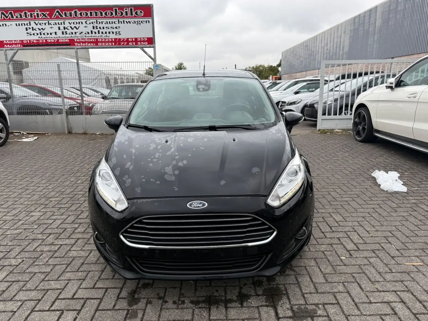 Ford Fiesta Titanium,Klima,Euro6 Schwarz - 2