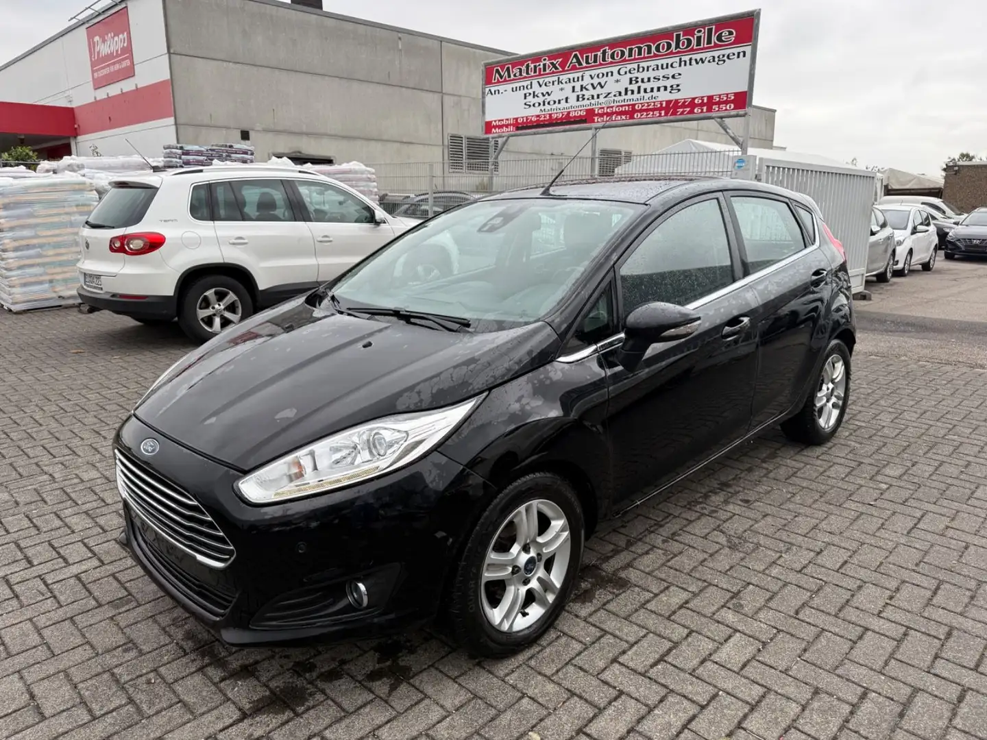 Ford Fiesta Titanium,Klima,Euro6 Schwarz - 1