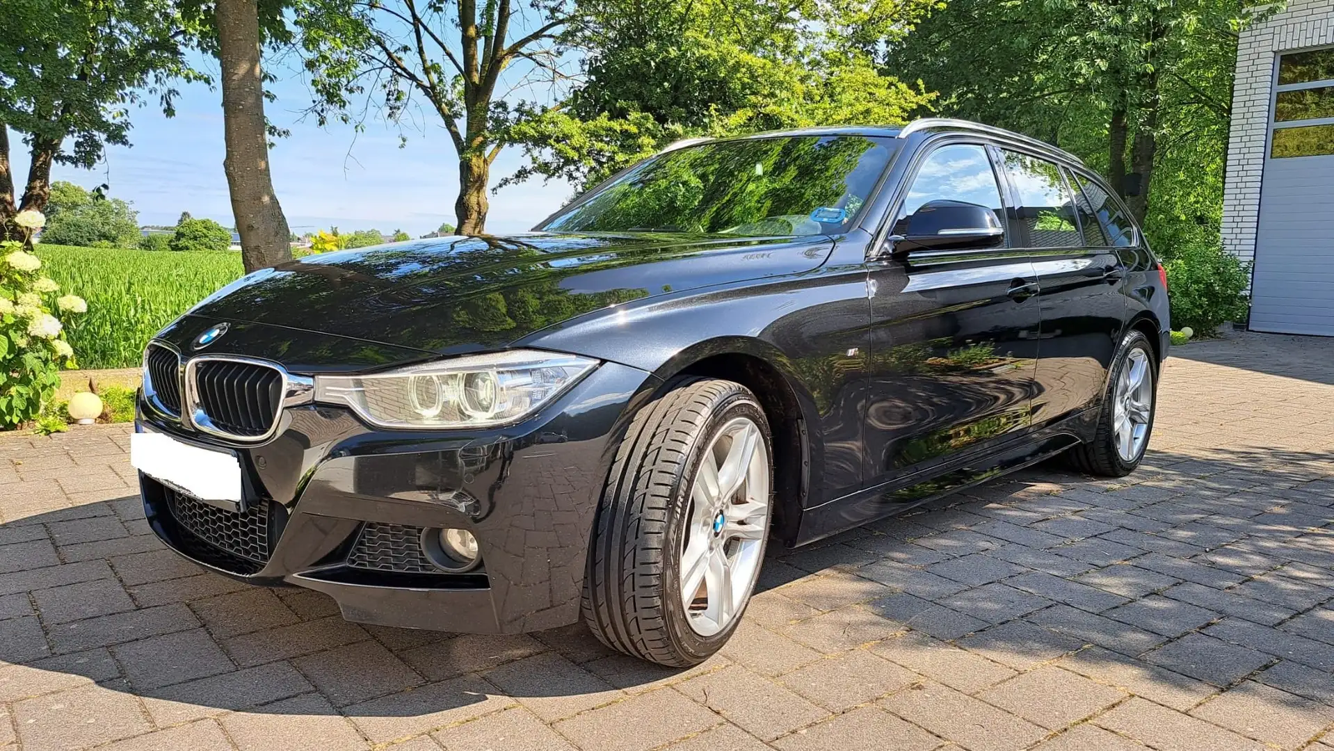 BMW 318 318d xDrive Touring M Sportpaket Negro - 1