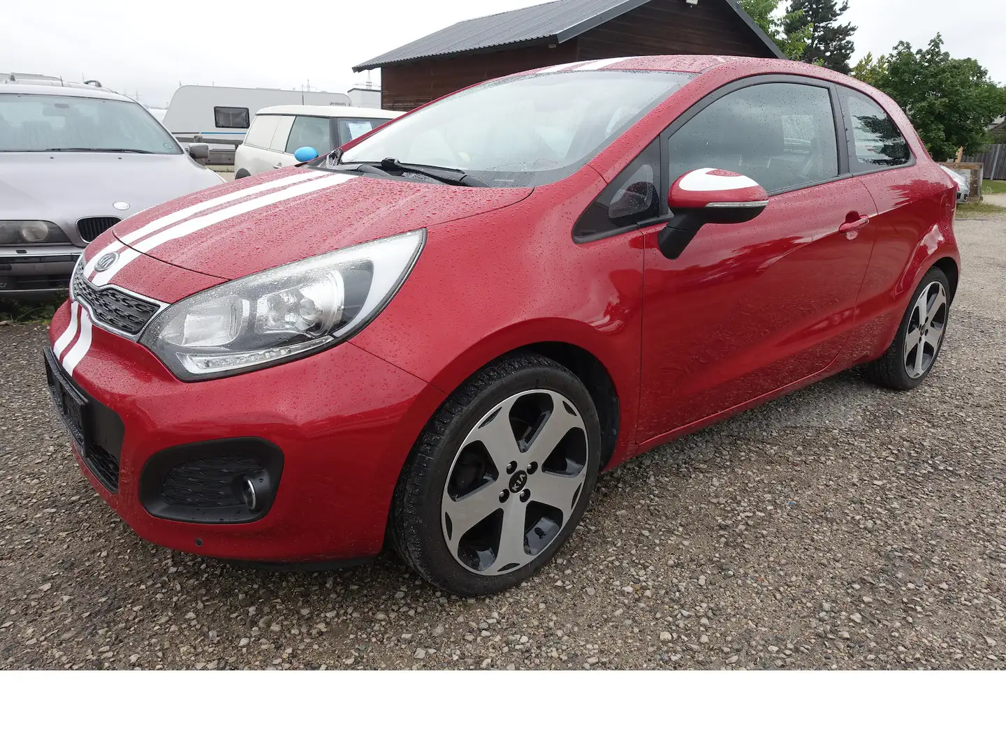 Kia Rio Spirit 1,4 Lenkrad + Sitzh. Klimautom. PDC Rood - 1