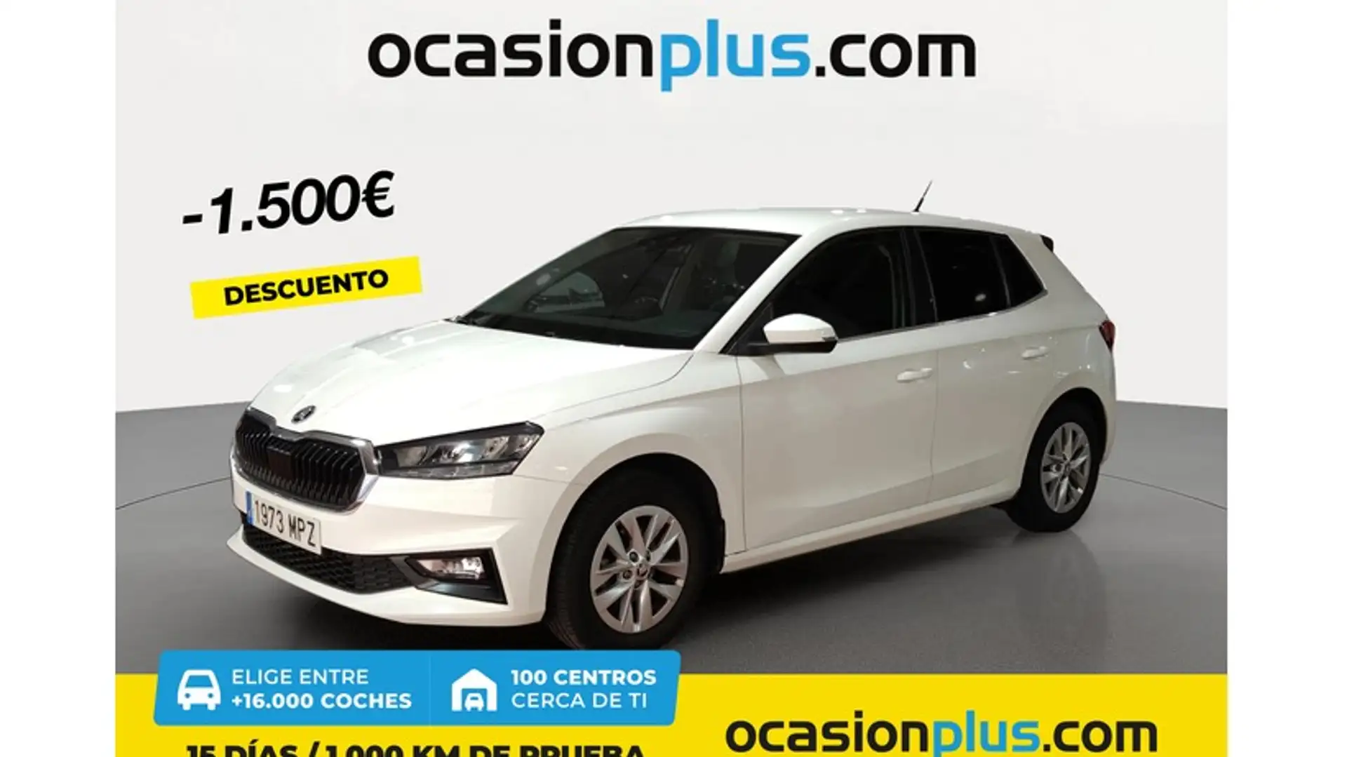Skoda Fabia 1.0 TSI Selection 70kW Blanco - 1