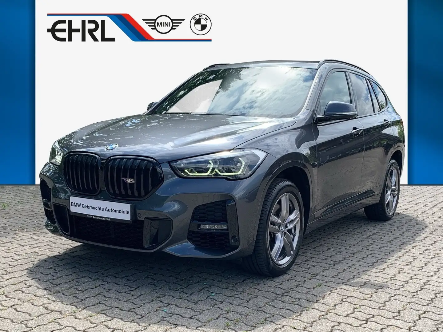 BMW X1 xDrive20i M Sport AUT AHK DAP HUD KAM Grau - 1