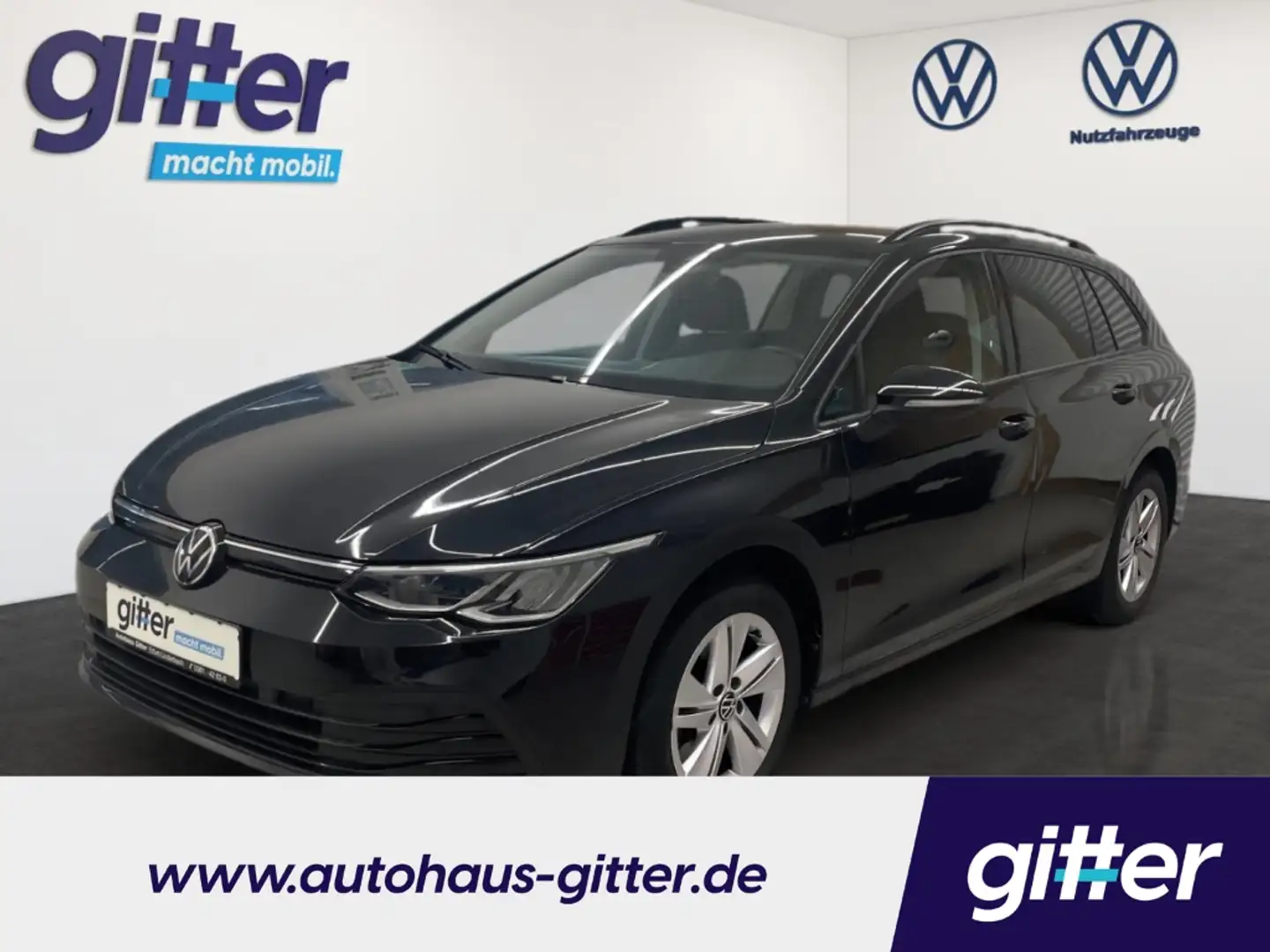 Volkswagen Golf 2.0 TDI LIFE NAVI LED KLIMA ESP Schwarz - 1