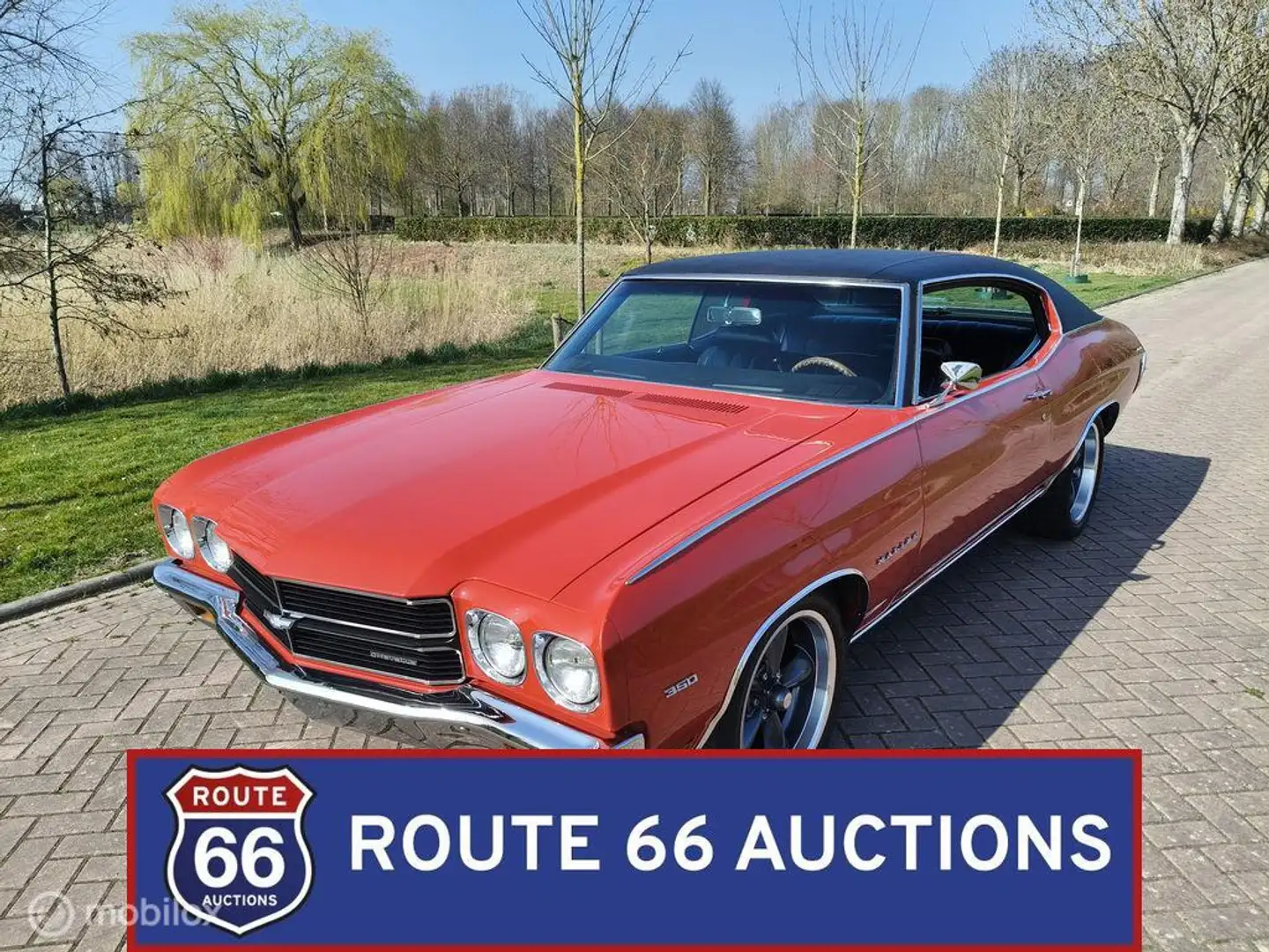 Chevrolet Chevelle 350 Coupe | 1970 | Route 66 Auctions Negro - 1