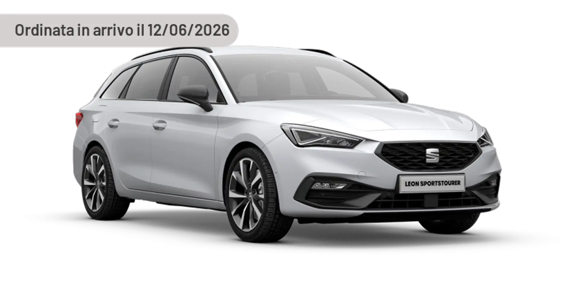 SEAT Leon Sportstourer 2.0 TDI Business Argento - 1