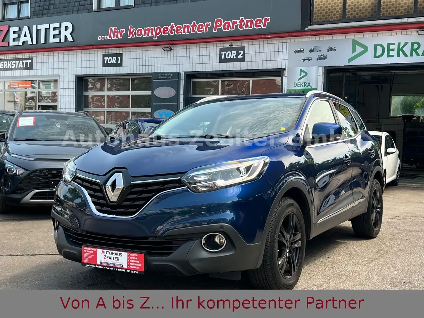 Renault Kadjar Experience*Tüv*Inspektion*Aufbereitung* Modrá - 2