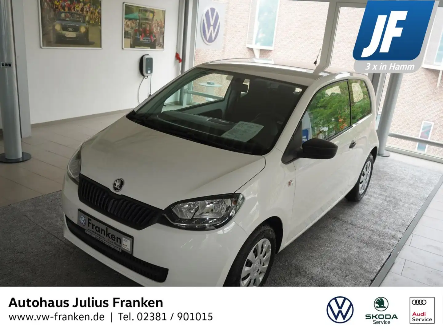 Skoda Citigo Active Cool Edition KLIMA DAB SERVO Weiß - 1