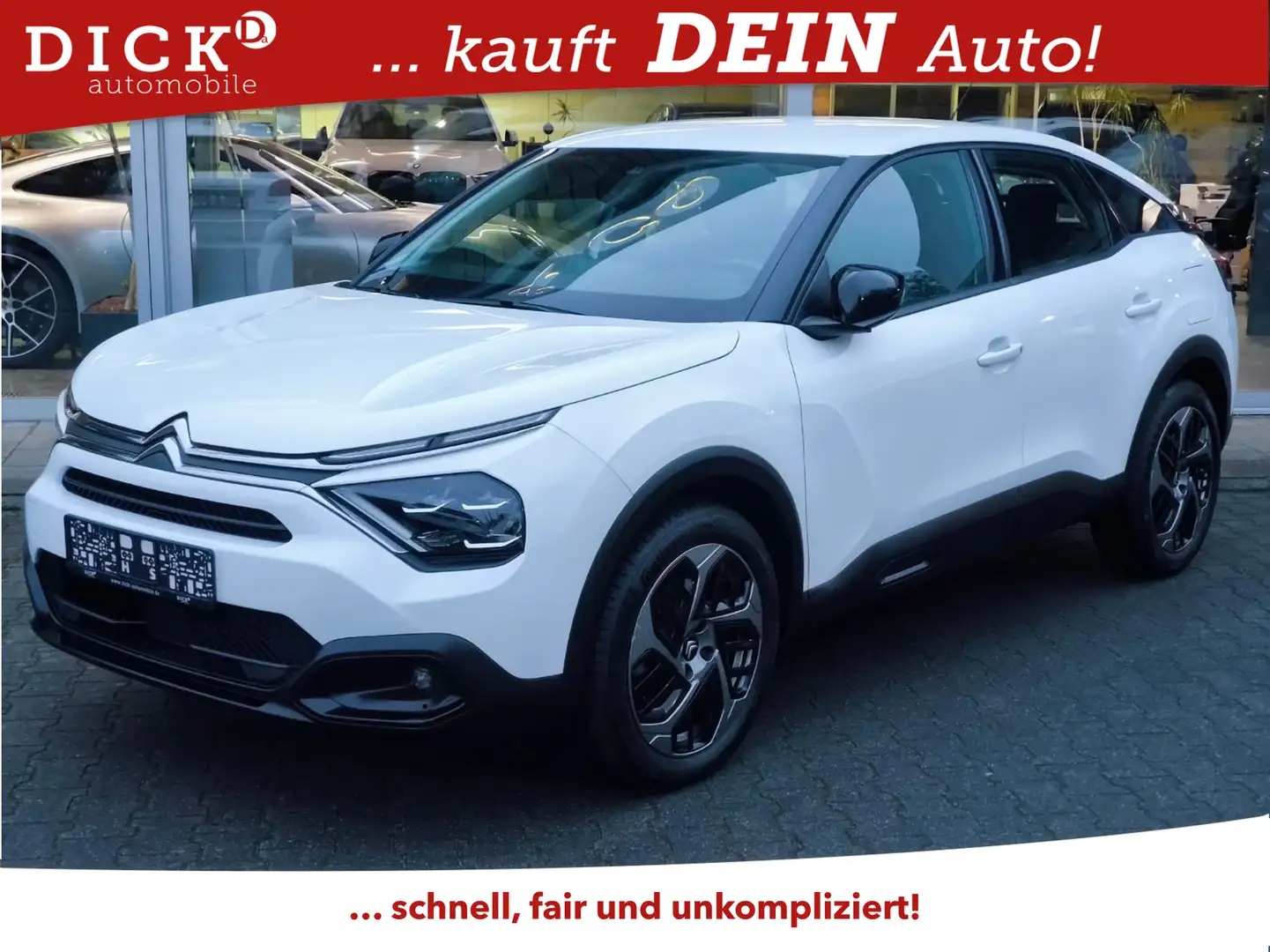 Citroen C4 1.2 e-THP Aut Feel Pack NAVI+KAM+VIRTU+LED+18 Weiß - 1