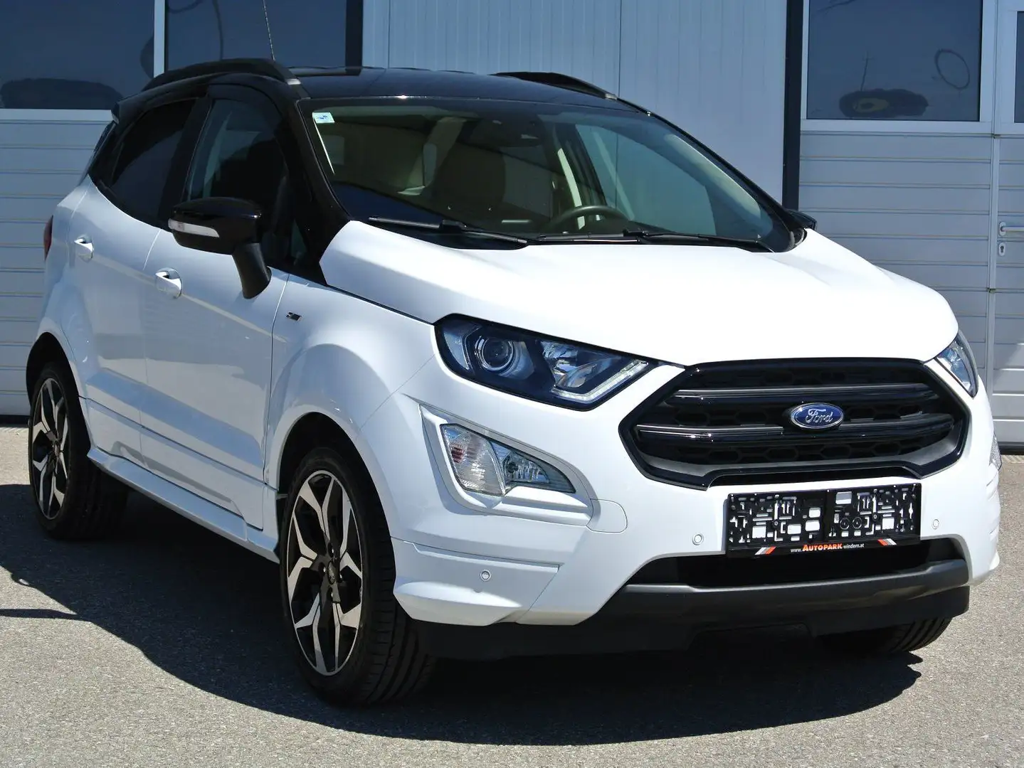 Ford EcoSport 1,0 EcoBoost ** ST-Line ** LEDER * NAVI *KAMERA Weiß - 2