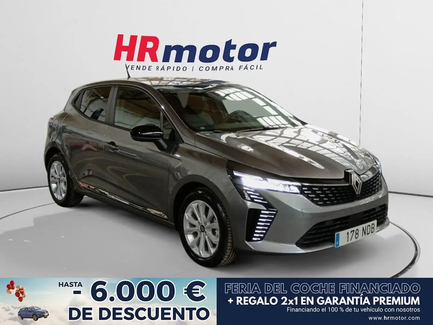 Renault Clio Evolution Gris - 1