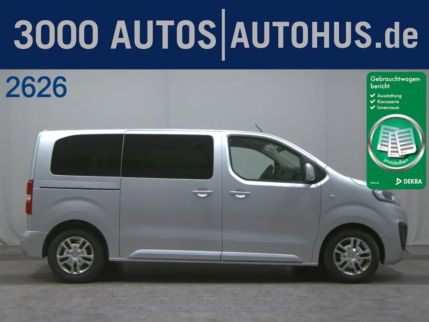 Citroen Spacetourer 2.0 BlueHDi 8-Sitze Nav StHzg HuD Grau - 1