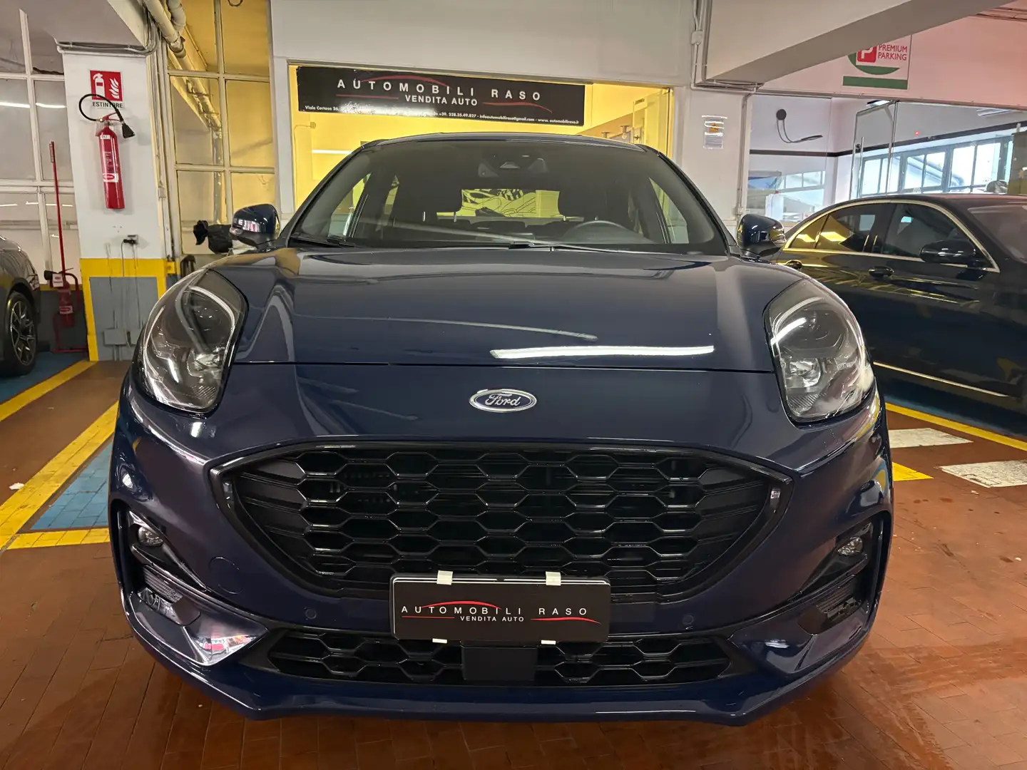 Ford Puma Puma 1.0 ecoboost h ST-Line X s Blauw - 2