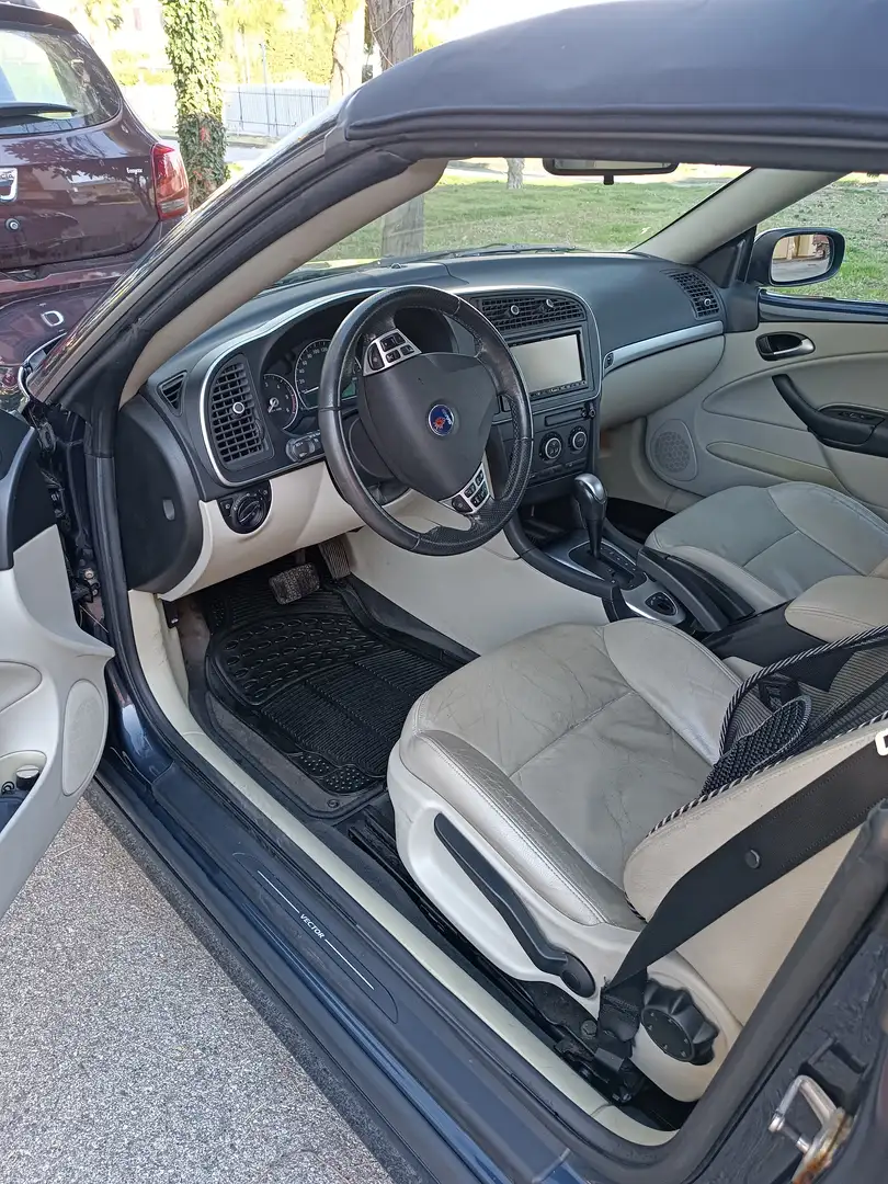 Saab 9-3 9-3 II 2002 Cabriolet Cabrio 1.9 tid 16v Vector Blu/Azzurro - 2