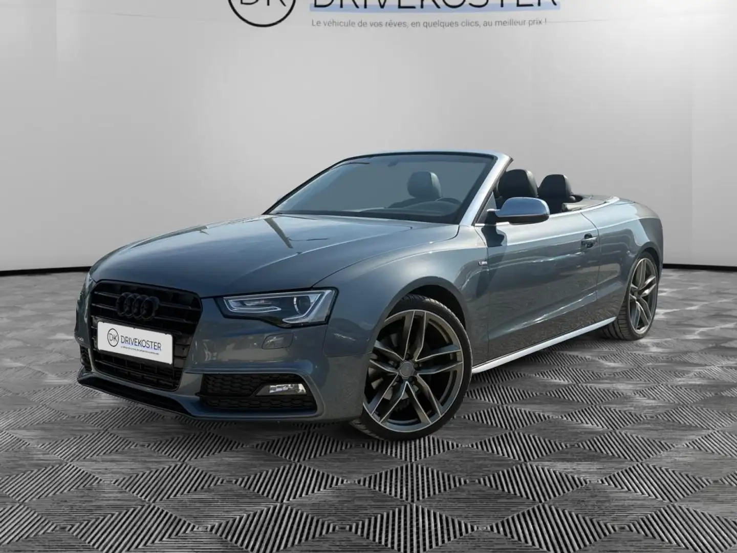 Audi A5 Cabriolet Quattro 3.0 V6 TDI DPF - 245 - BV S-tronic  CABRIOLET S Line PHASE 2 Gris - 1