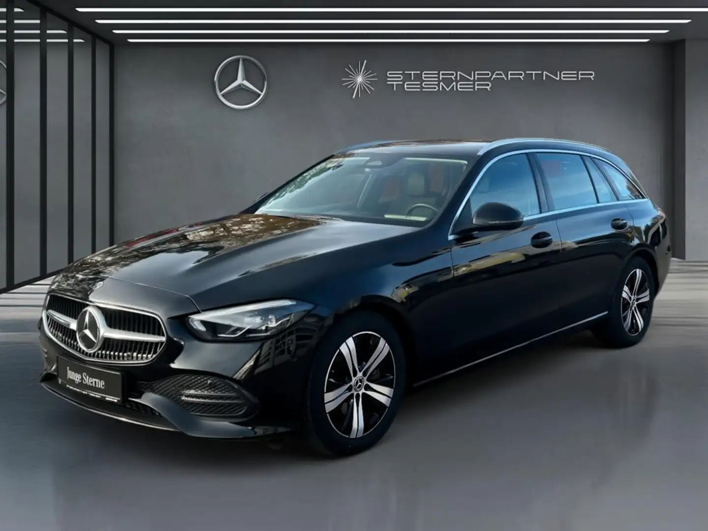 Mercedes-Benz C 200 d T Avantgarde+AHK+Kamera+LED+Ambiente uvm Schwarz - 1