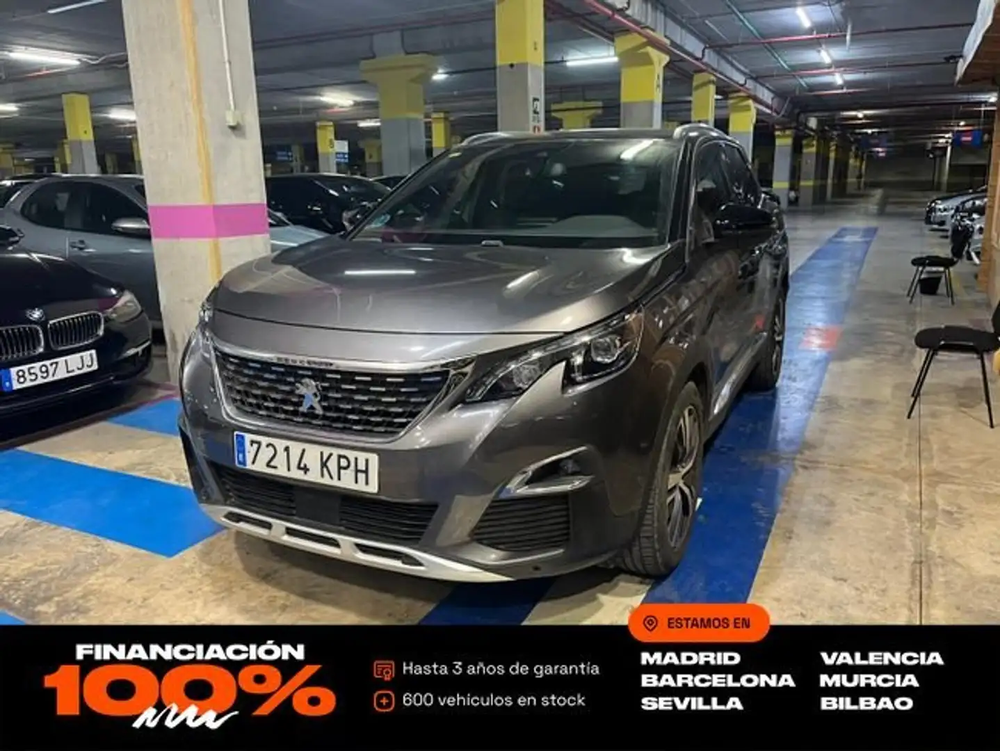 Peugeot 3008 1.5L BlueHDi 96kW (130CV) S&S GT Line Gris - 1