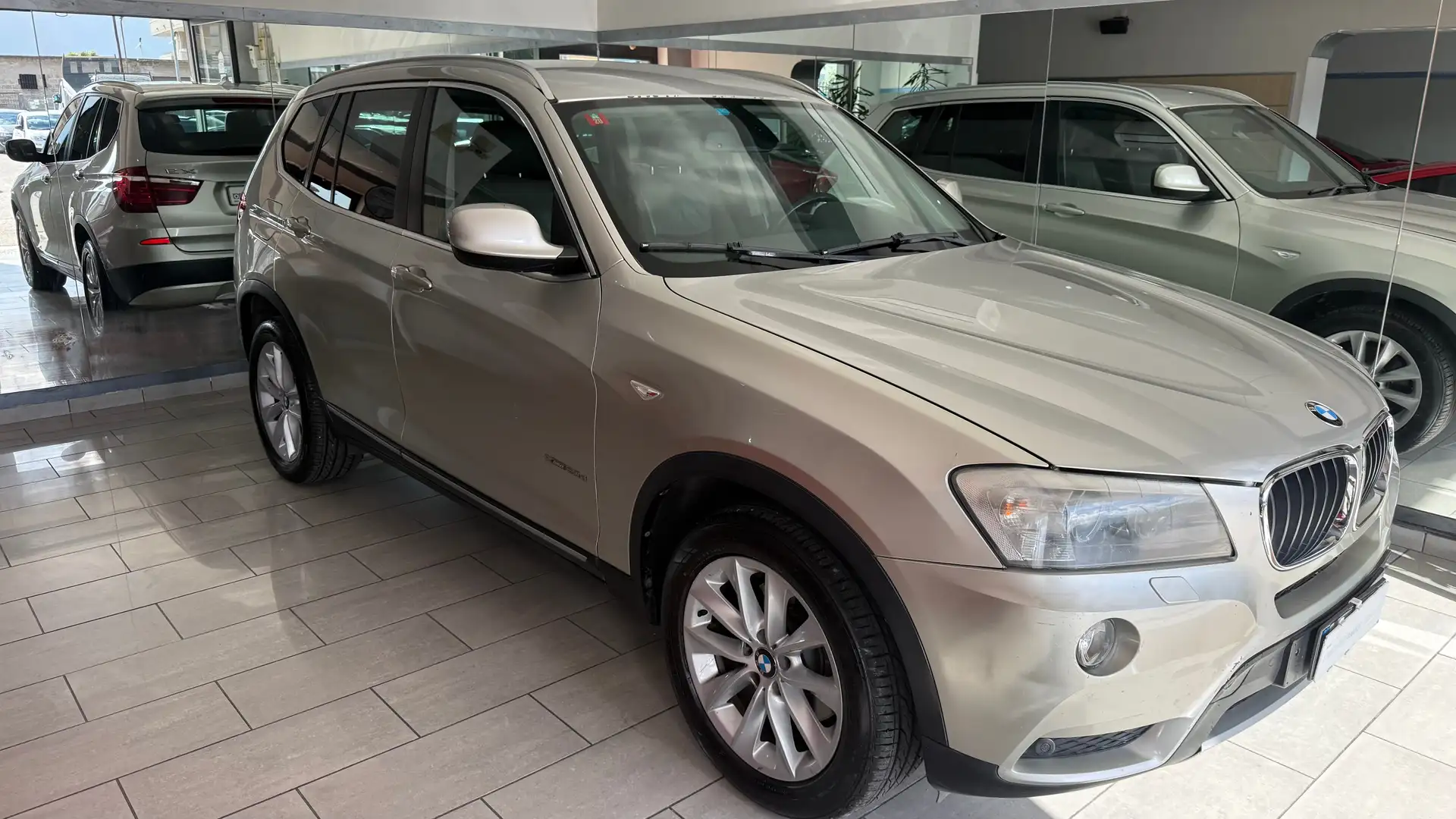 BMW X3 xdrive20d Futura Oro - 2
