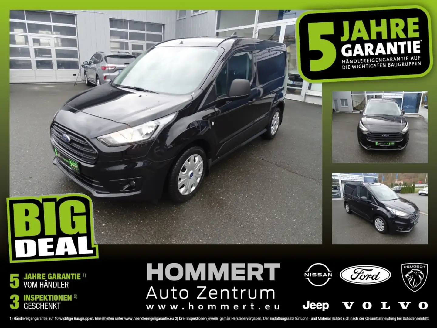 Ford Transit Connect Kasten 200 Trend L1 Klima Noir - 1
