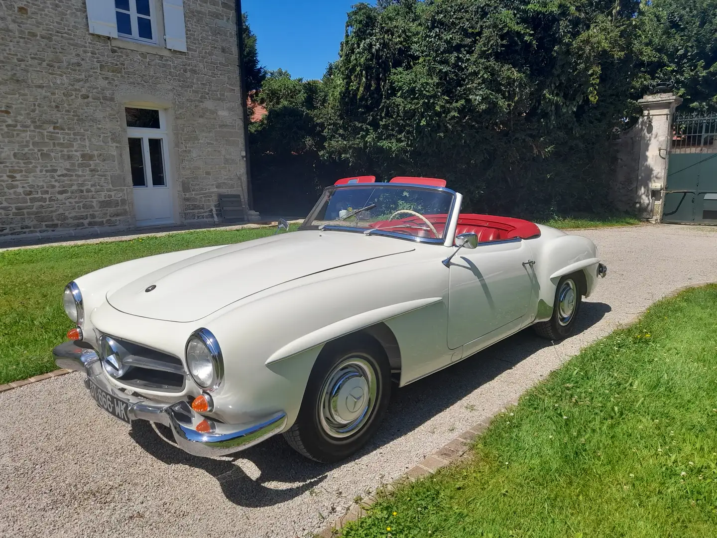 Mercedes-Benz 190 190 SL Blanc - 1