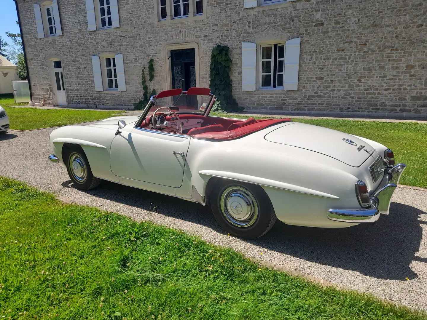 Mercedes-Benz 190 190 SL Blanc - 2