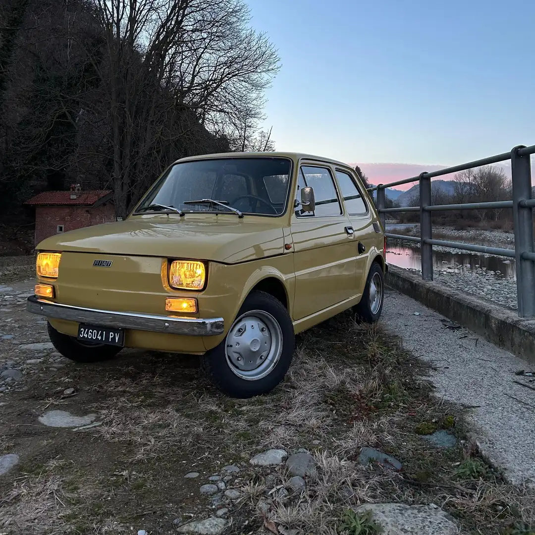 Fiat 126 Prima Serie Žlutá - 1